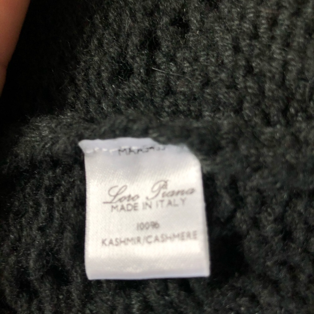 Loro Piana forest green 100% cashmere cardigan - Picture 6 of 7